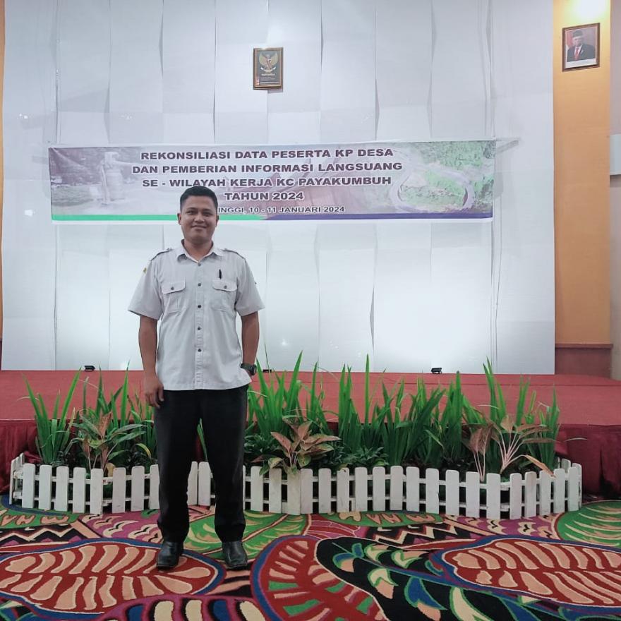 Deki Pranata Hadiri Undangan BPJS Kesehatan mewakili Nagari Koto Baru Simalanggang